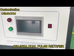 크롬 니켈 금속 IGBT 도금 정류기를 전해도금시키기 위한 듀얼 펄스 프로그램 가능한 DC 정류기