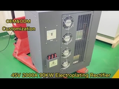 45V 2000A 90KW를 활성화하는 DC 안장화 전원 크롬 아연 구리
