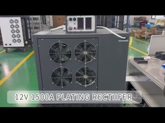 전해질 전원 공급 12V 1500A 18KW 하드 크롬 니켈 전자기 IGBT 수정기