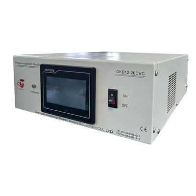 AC 입력 220V 1단계 12V 20A 터치 스크린 RS-485 CC CV 전환 가능한 IGBT