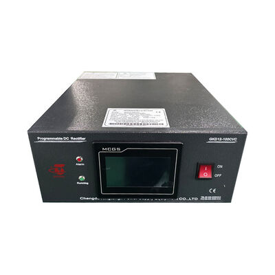 Programmable 12V 100A DC Power Rectifier for Electroplating Applications Single Phase 220V