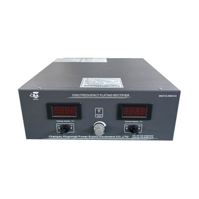 220V 단일 단계 12V 250A DC 전원 공급 장치 산업 전력 정제기 로컬 제어