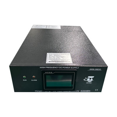 6V 100A IGBT 전자기 정제기 PLC HMI 제어 낮은 물결 ≤3% 220V 3단계 입력