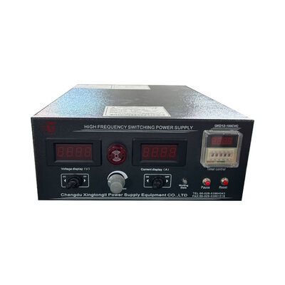 12V 100A DC Rectifier Power Supply for Tin Plating with Timer Relay Function 220V Single Phase Input Stable Pure DC Output