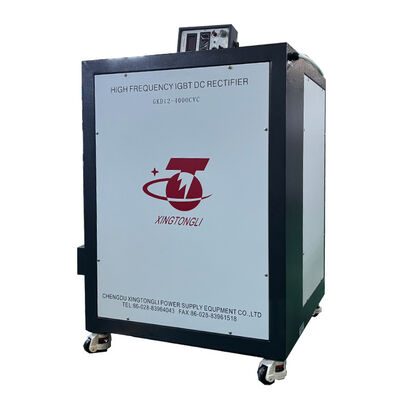 좋은 가격 12V 4000A 낮은 물결 전자기 정제기 230V 3단계 입력 완전 물 냉각 DC 전원 공급 온라인으로